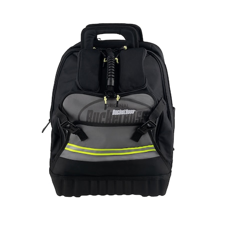 Bucket Boss HV ProTech Tool Pack, Hvy Dty Poly Fabric, 1680 Heavy-Duty Poly Fabric, 24 Pockets 65180-HV